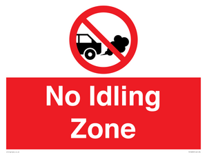 PV16899: No Idling Zone