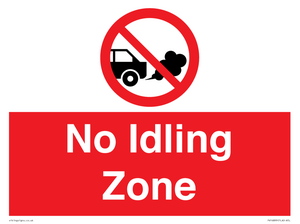 PV16899: No Idling Zone