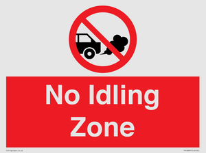 PV16899: No Idling Zone