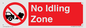 PV16899: No Idling Zone