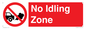 PV16899: No Idling Zone