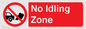 PV16899: No Idling Zone