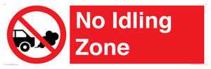 PV16899: No Idling Zone