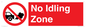 PV16899: No Idling Zone