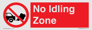 PV16899: No Idling Zone
