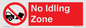 PV16899: No Idling Zone