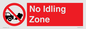 PV16899: No Idling Zone
