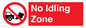 PV16899: No Idling Zone