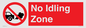 PV16899: No Idling Zone