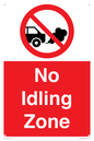 PV16899: No Idling Zone