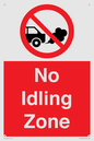 PV16899: No Idling Zone