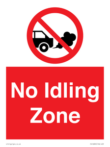 PV16899: No Idling Zone