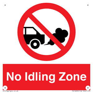 PV16899: No Idling Zone