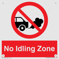 PV16899: No Idling Zone
