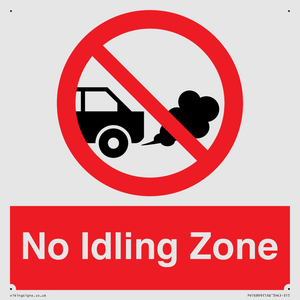 PV16899: No Idling Zone