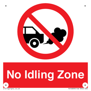 PV16899: No Idling Zone
