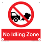 PV16899: No Idling Zone