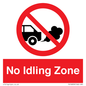 PV16899: No Idling Zone