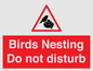 PV16917: Birds Nesting Do not disturb