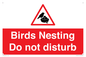 PV16917: Birds Nesting Do not disturb