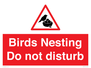PV16917: Birds Nesting Do not disturb