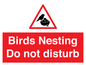 PV16917: Birds Nesting Do not disturb