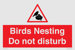 PV16917: Birds Nesting Do not disturb