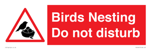 PV16917: Birds Nesting Do not disturb