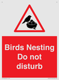 PV16917: Birds Nesting Do not disturb