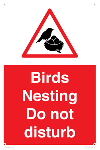 PV16917: Birds Nesting Do not disturb