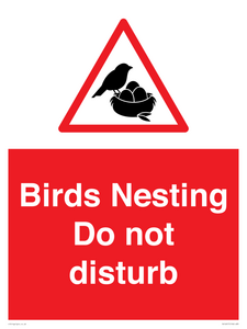 PV16917: Birds Nesting Do not disturb