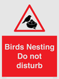 PV16917: Birds Nesting Do not disturb