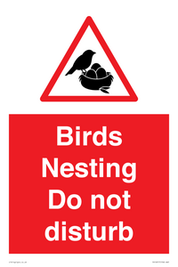 PV16917: Birds Nesting Do not disturb