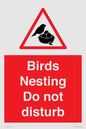 PV16917: Birds Nesting Do not disturb