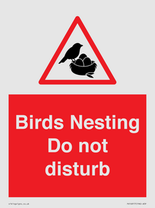 PV16917: Birds Nesting Do not disturb