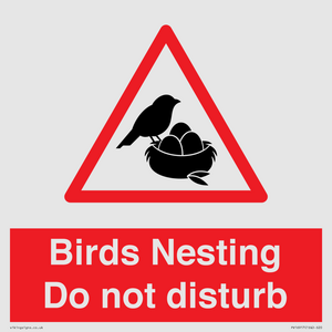 PV16917: Birds Nesting Do not disturb
