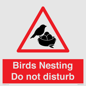 PV16917: Birds Nesting Do not disturb