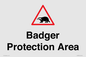 PV16931: Badger Protection Area