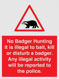 PV16935: No Badger Hunting It is illegal
