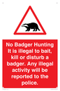 PV16935: No Badger Hunting It is illegal