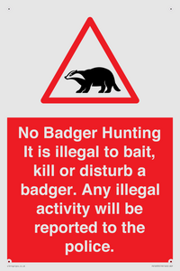 PV16935: No Badger Hunting It is illegal