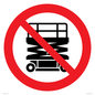 PV17052: No Scissor Lifts Symbol