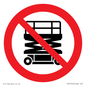 PV17052: No Scissor Lifts Symbol