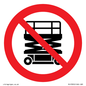 PV17052: No Scissor Lifts Symbol