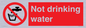 PV48: not drinking water