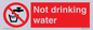 PV48: not drinking water