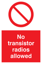 PV51: no transistor radios allowed