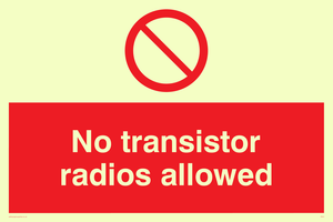 PV51: no transistor radios allowed