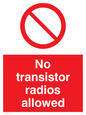 PV51: no transistor radios allowed
