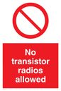 PV51: no transistor radios allowed